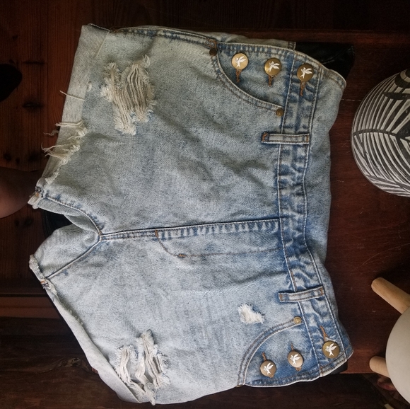 One teaspoon super freak overall shorts - Picture 8 of 14